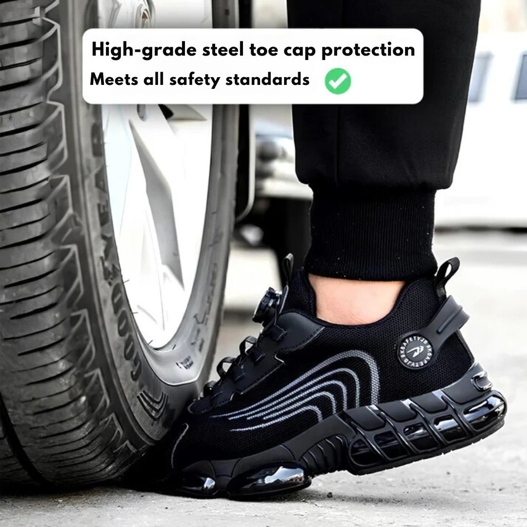 Ergonomic Safety Shoe with Pain Relief – EN ISO 20345 Certified Footwear 3