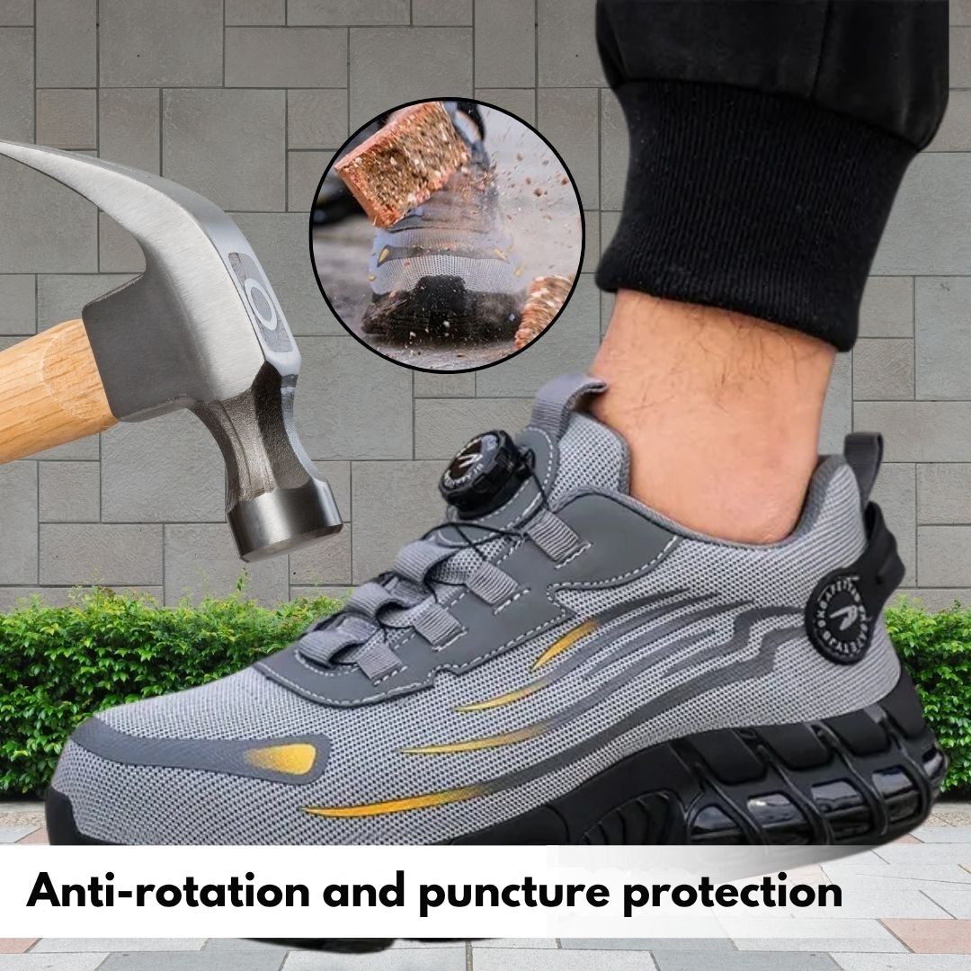 Ergonomic Safety Shoe with Pain Relief – EN ISO 20345 Certified Footwear 4