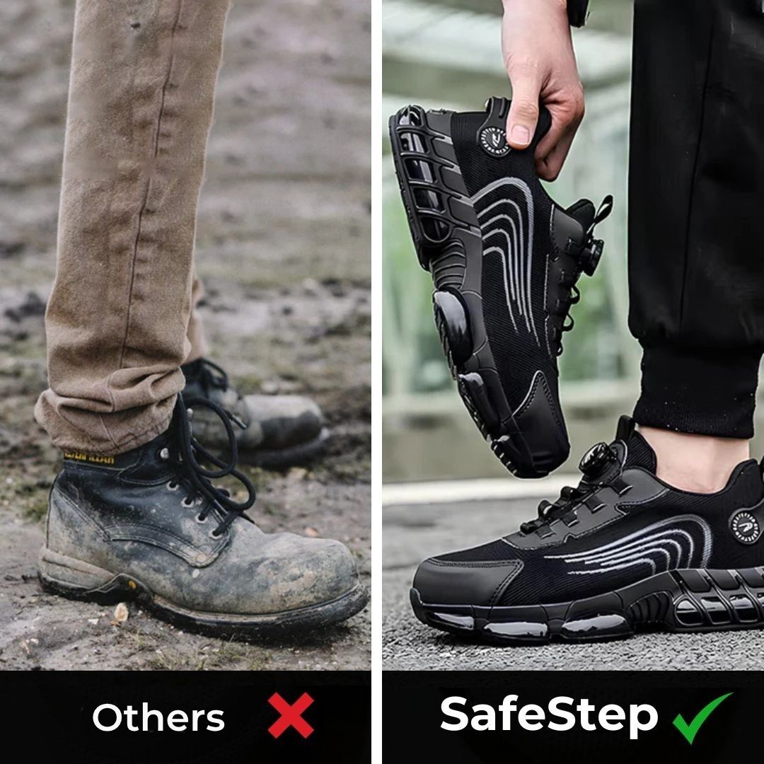 Ergonomic Safety Shoe with Pain Relief – EN ISO 20345 Certified Footwear 5