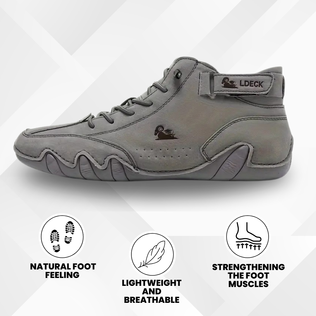 Ergonomic Waterproof Leather Barefoot Shoes for Natural Pain Relief – Non-Slip Design, Lightweight and Breathable 10