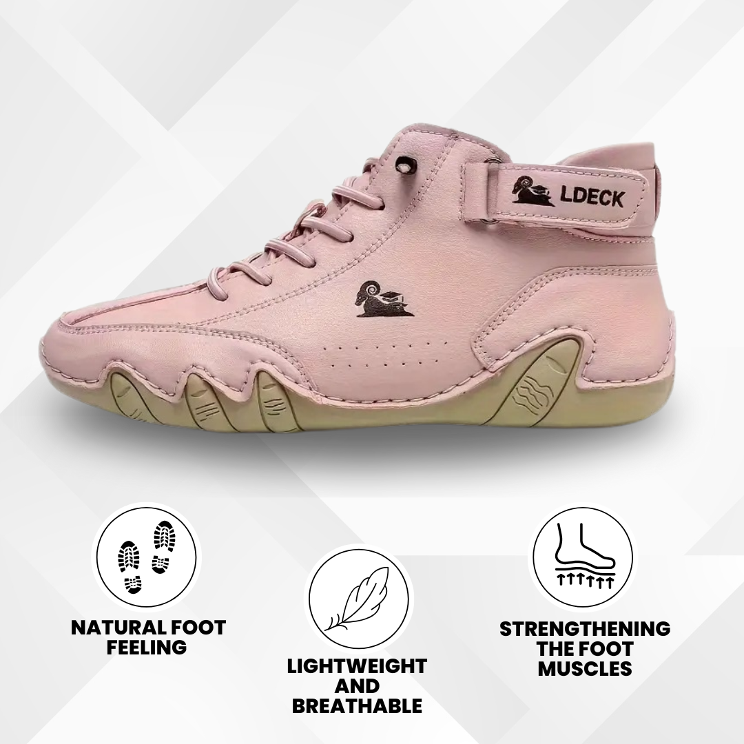 Ergonomic Waterproof Leather Barefoot Shoes for Natural Pain Relief – Non-Slip Design, Lightweight and Breathable 11