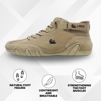 Ergonomic Waterproof Leather Barefoot Shoes for Natural Pain Relief – Non-Slip Design, Lightweight and Breathable 12