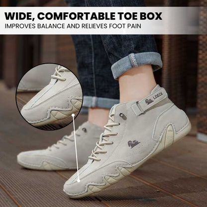 Ergonomic Waterproof Leather Barefoot Shoes for Natural Pain Relief – Non-Slip Design, Lightweight and Breathable 5