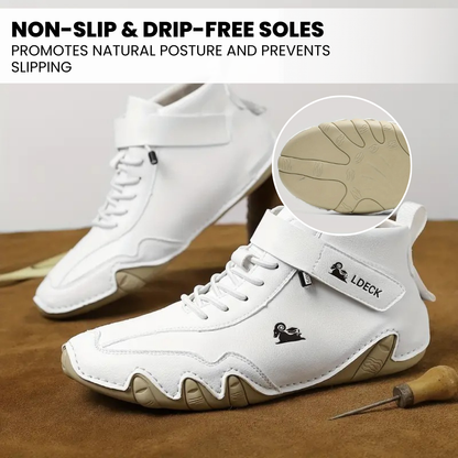 Ergonomic Waterproof Leather Barefoot Shoes for Natural Pain Relief – Non-Slip Design, Lightweight and Breathable 6