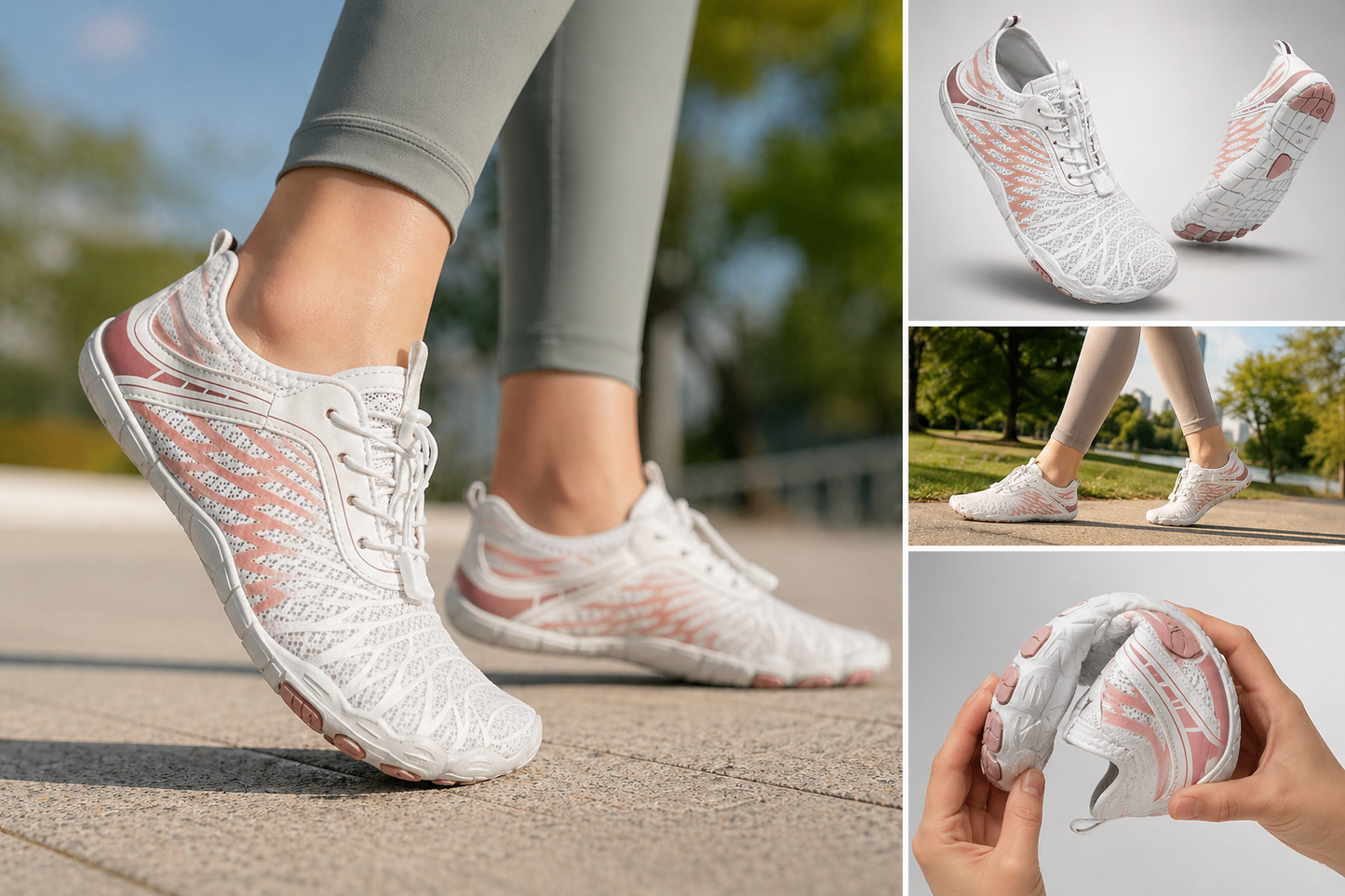 Barefoot Minimalist Shoes – Lightweight Flexible Trainers for Natural Movement, Walking & Training